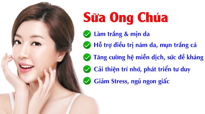 Sử dụng sữa ong chúa thường xuyên giúp bạn trẻ trung và duy trì tuổi thanh xuân Sử dụng sữa ong chúa thường xuyên giúp bạn trẻ trung và duy trì tuổi thanh xuân