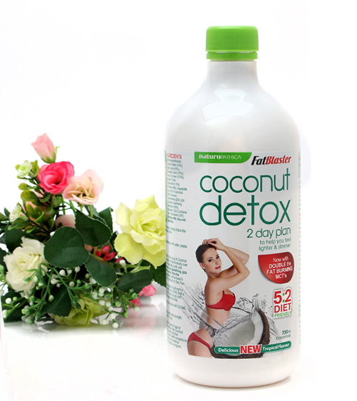 Nước uống giảm cân coconut detox giúp thanh lọc nhẹ nhàng, khỏe khoắn và thon gọn cơ thể
