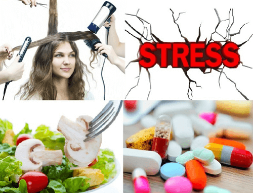 Có rất nhiều nguyên nhân gây rụng tóc như strees, lạm dụng thuốc,..