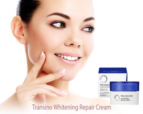 Dưỡng da trắng sáng, mềm mịn cùng kem trị nám Transino Whitening Repair Cream