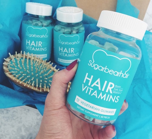 Kẹo gấu mọc tóc Hair Vitamins Sugarbearhair được điều chế bởi bảng thành phần hoàn toàn tự nhiên
