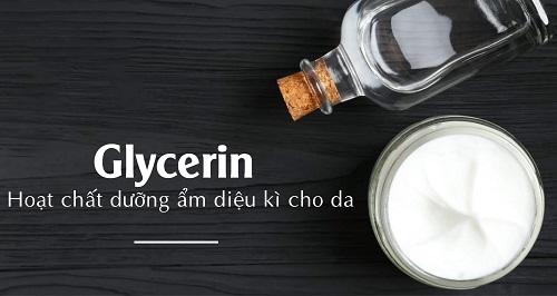 Hợp chất Glycerin có trong sữa rửa mặt Cerave Hydratinh Cleanser đem lại hiệu quả dưỡng da tuyệt đối