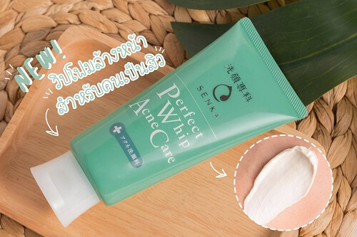 Sử dụng sữa rửa mặt Senka mỗi ngày để da luôn khỏe đẹp, sạch mụn