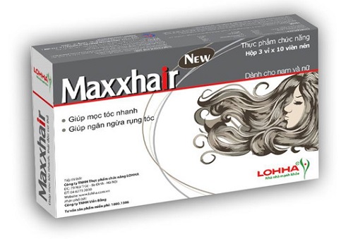 Kích thích mọc tóc nhanh hơn với Maxxhair
