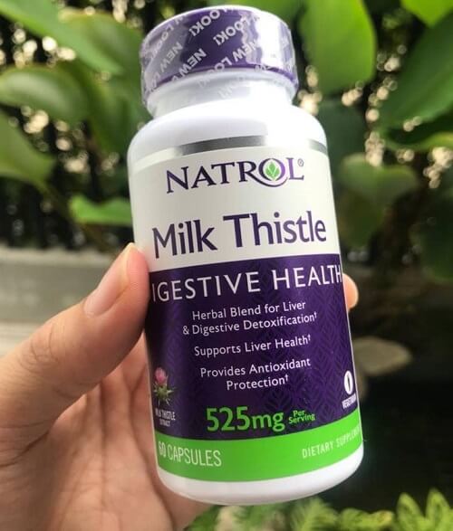 Sử dụng viên uống bổ gan Natrol Milk Thistle đều đặn để đem lại hiệu quả tốt nhất