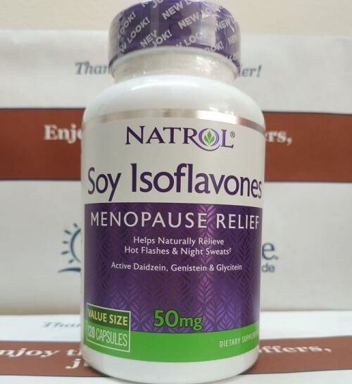 Sử dụng viên uống mầm đậu nành Natrol Soy Isoflavones mỗi ngày để đem lại hiệu quả nhanh chóng