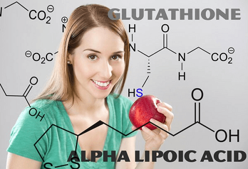 Sự có mặt của hợp chất Glutathione kết hợp cùng ALA giúp viên uống Relumins gia tăng hiệu quả gấp  nhiều lần